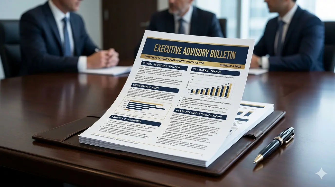 Leadership intelligence briefing